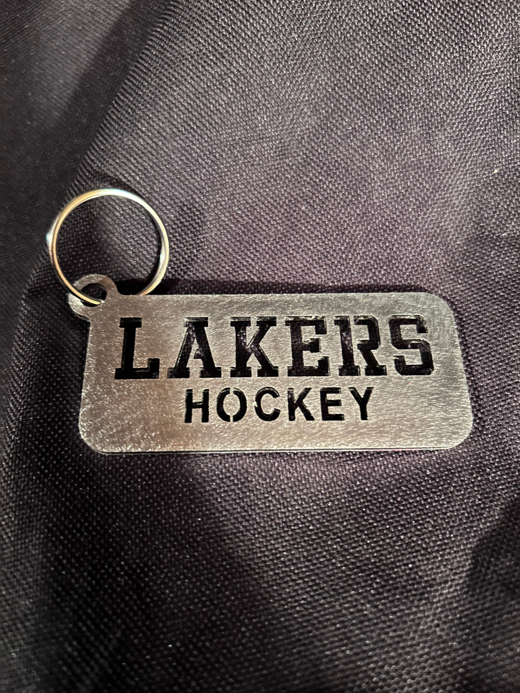 Sylvan Lake “Lakers” Hockey Keychain