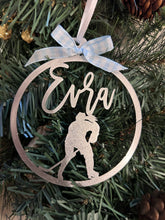 Load image into Gallery viewer, Personalized Sport Silhouette Ornament
