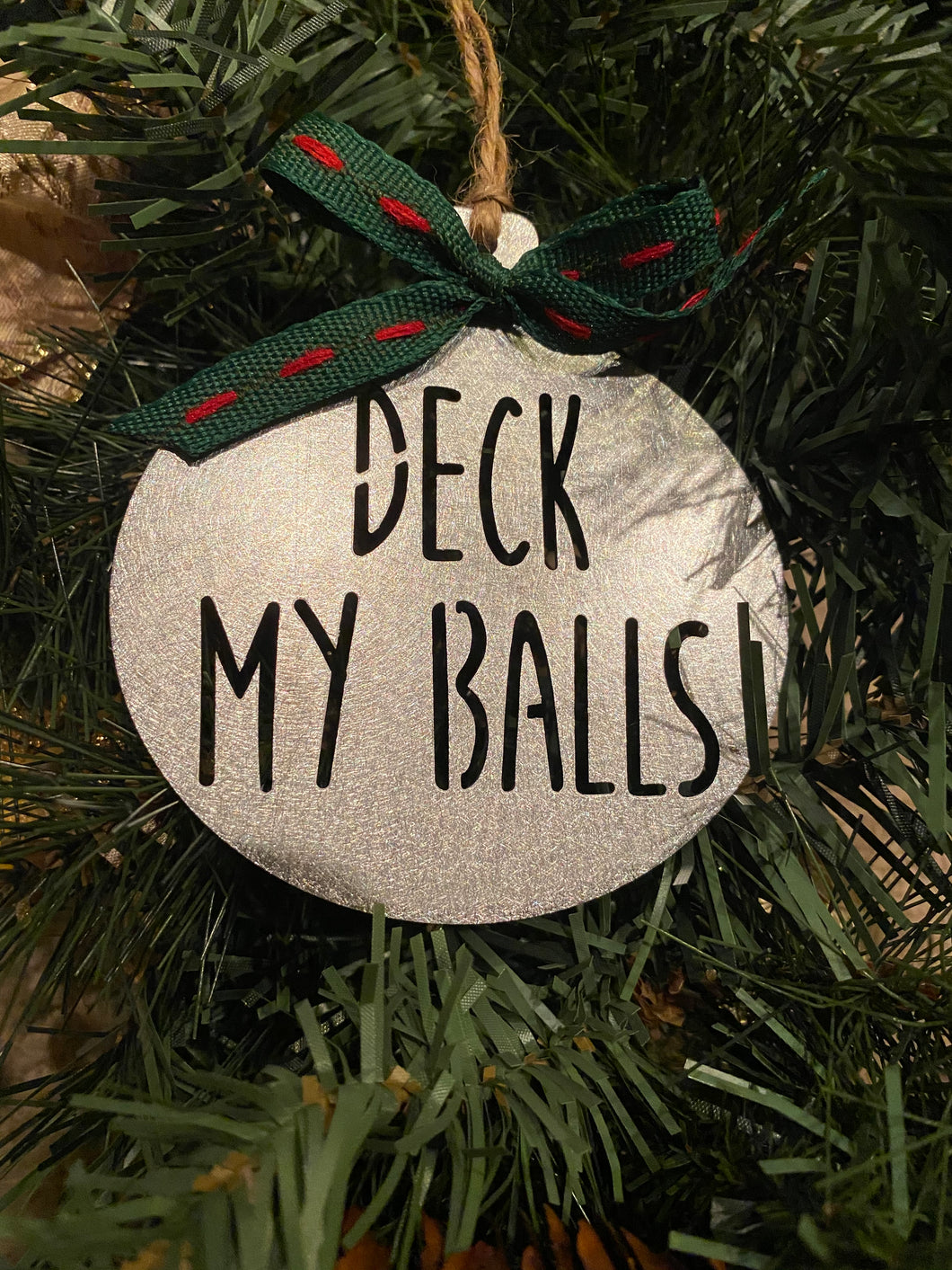 Deck My Balls Ornament