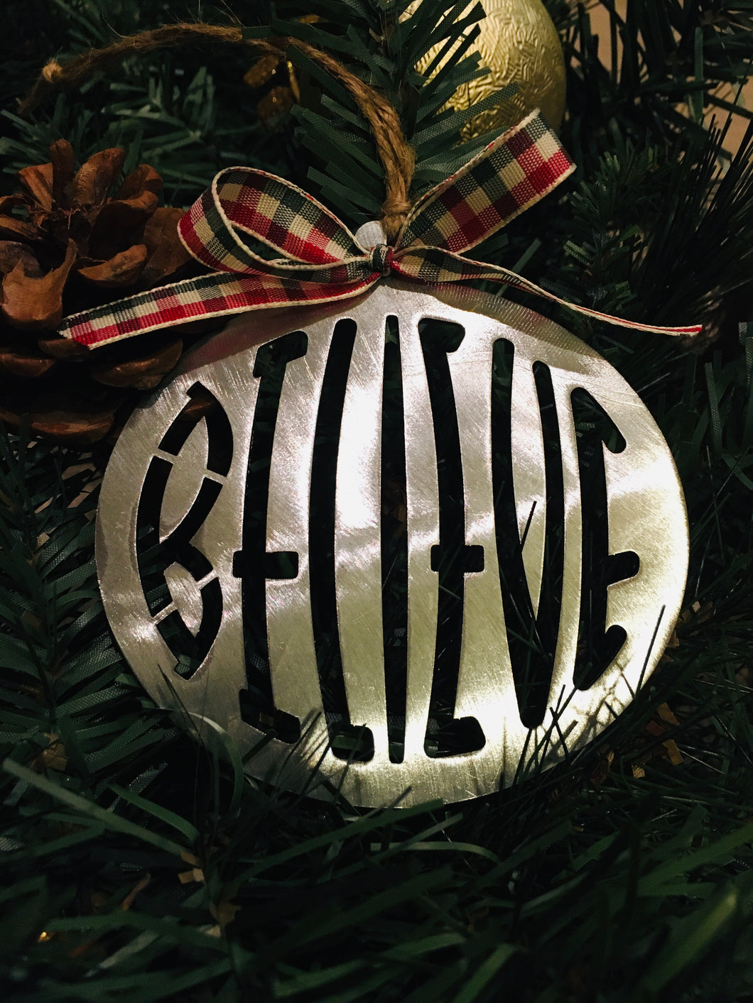 Believe Ornament