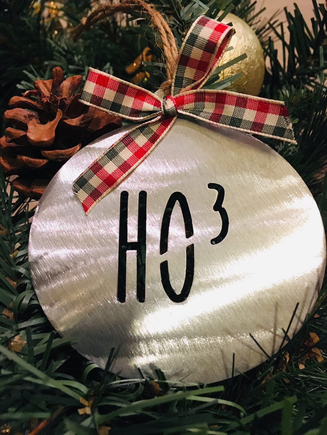 Ho Cubed Ornament