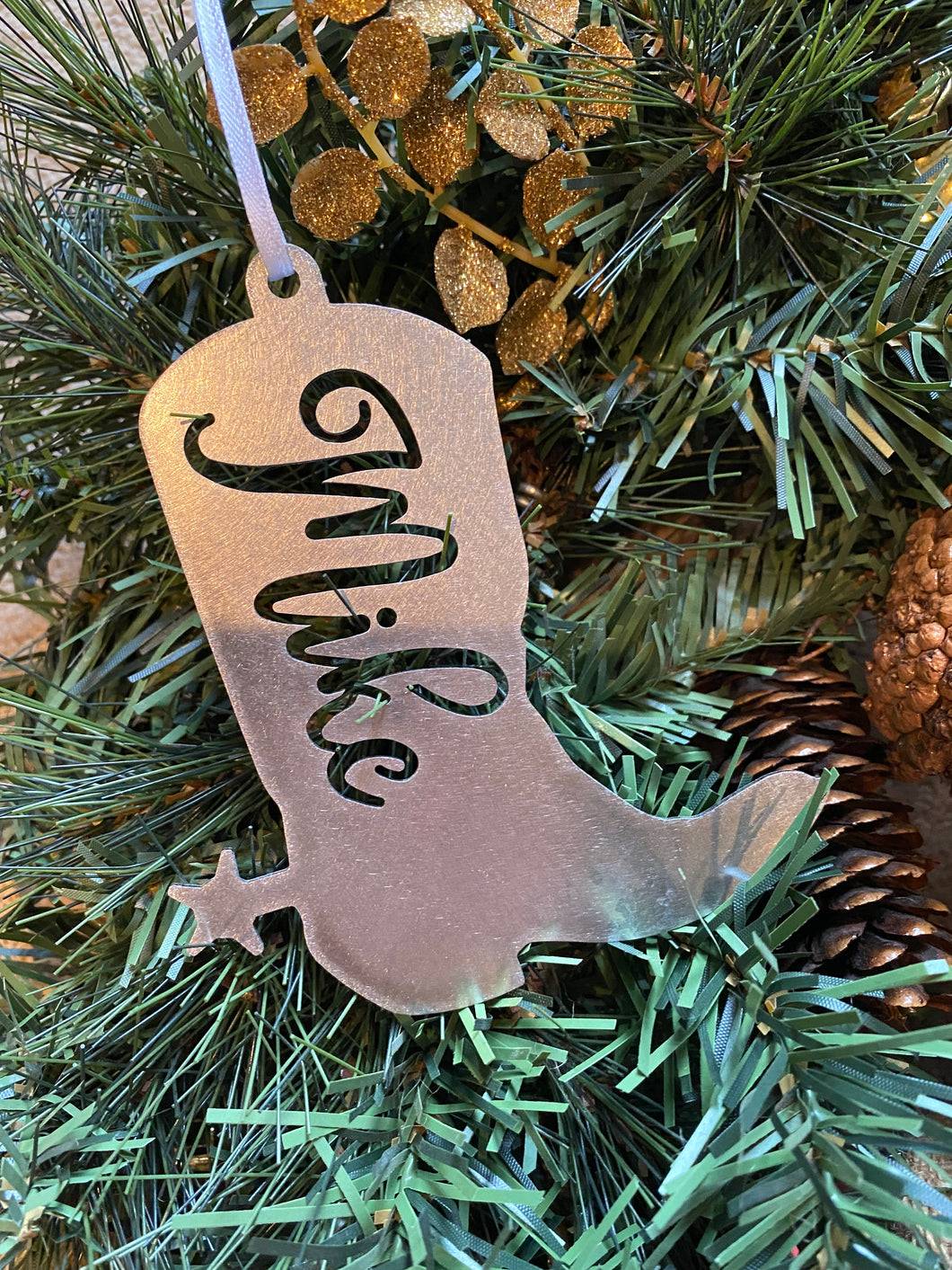 Cowboy Boot Ornament