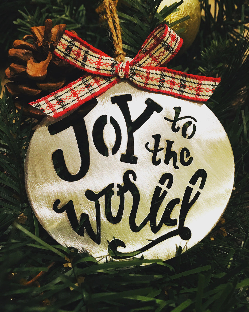 Joy To The World Ornament