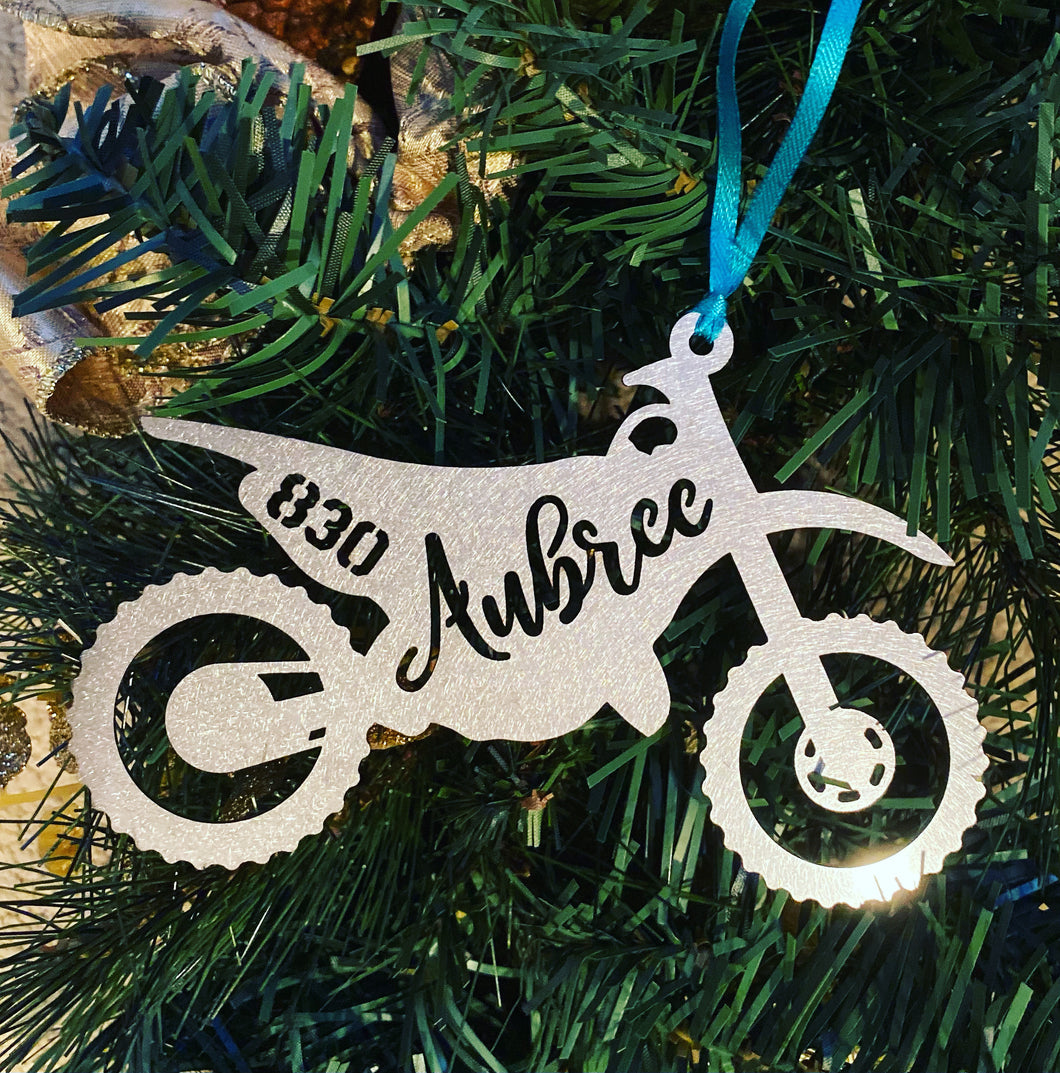 Motocross Ornament