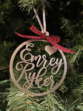 Load image into Gallery viewer, Personalized Family Names (Multiple) Ornament
