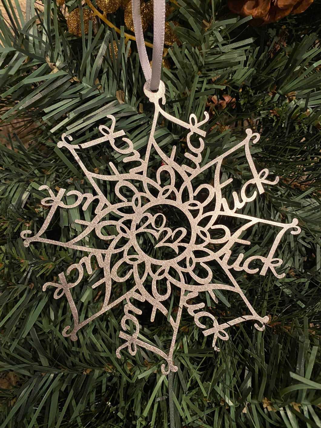 Fuck Flake 2023 Ornament