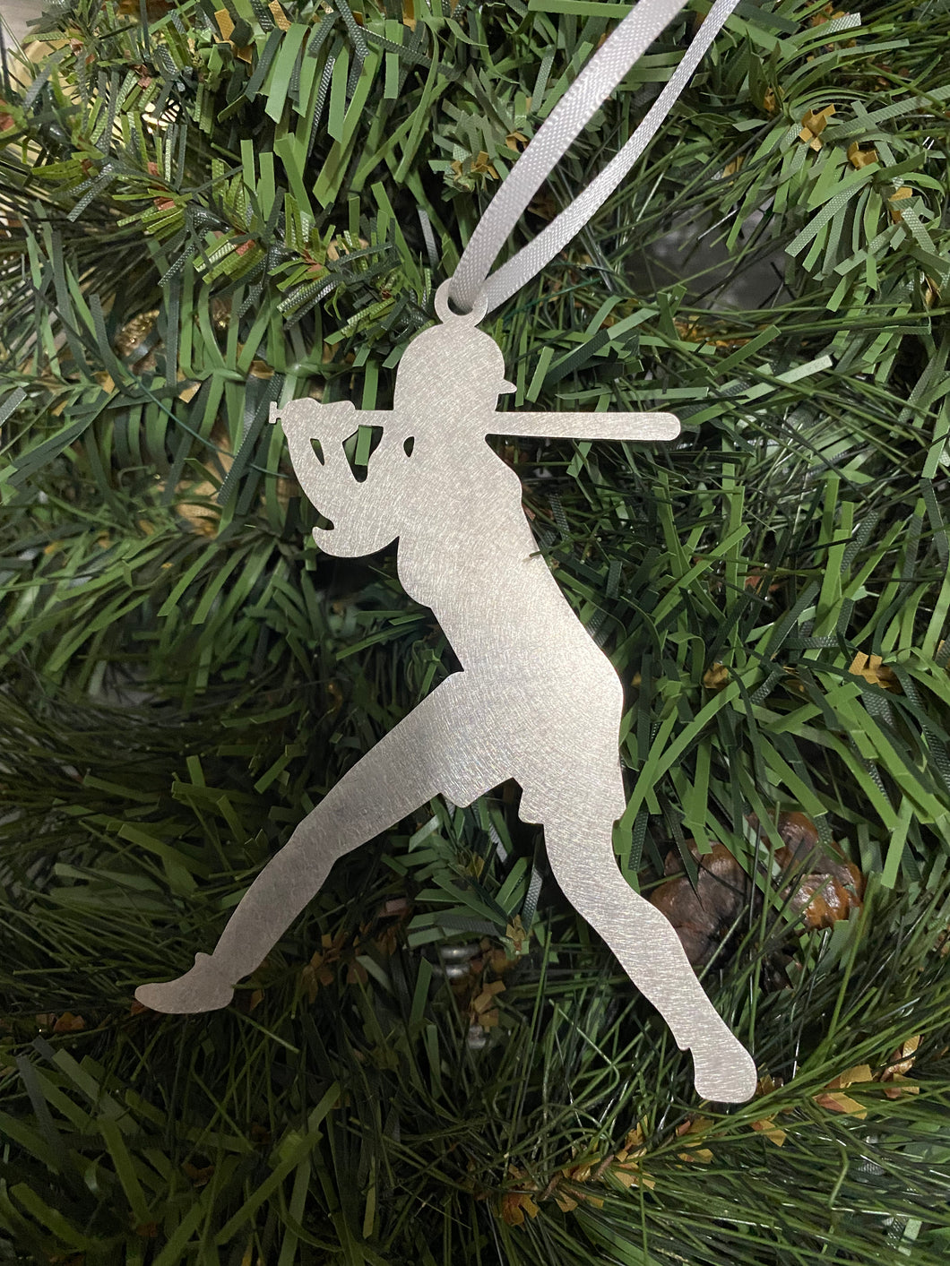 Softball Player Ornament