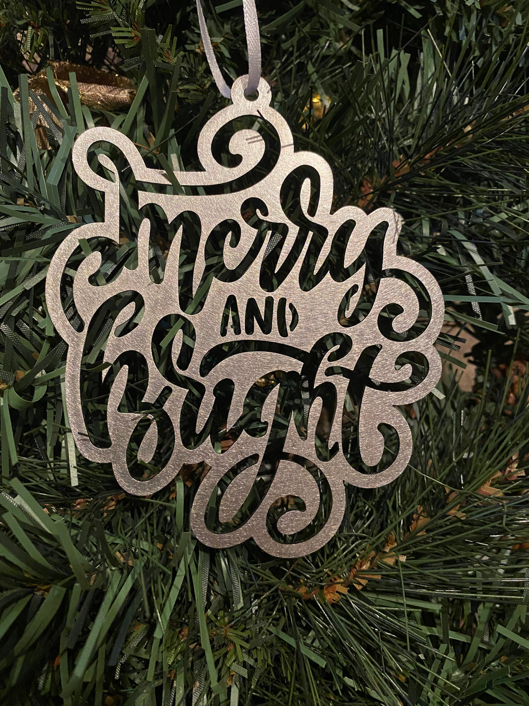 Merry and Bright Ornament