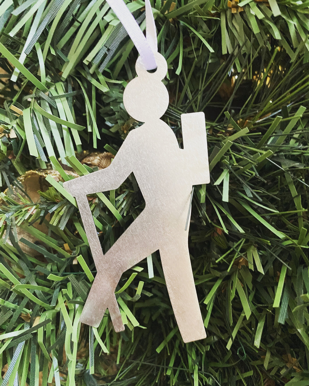 Hiker Ornament