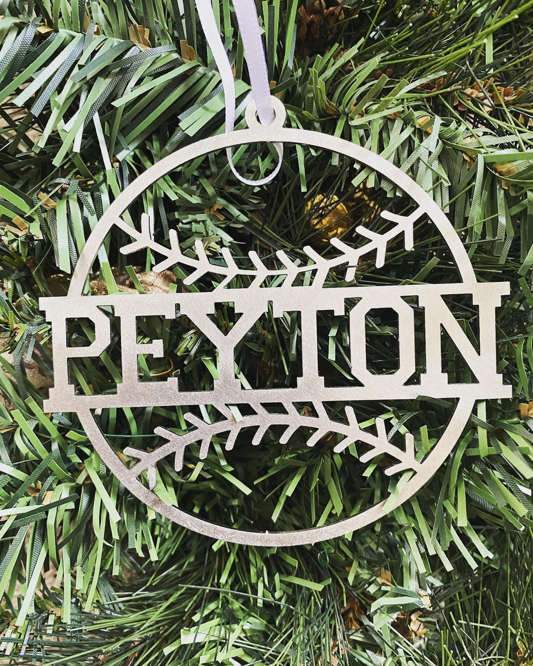 Baseball Ornament